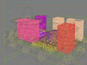architecture 589 3D Model