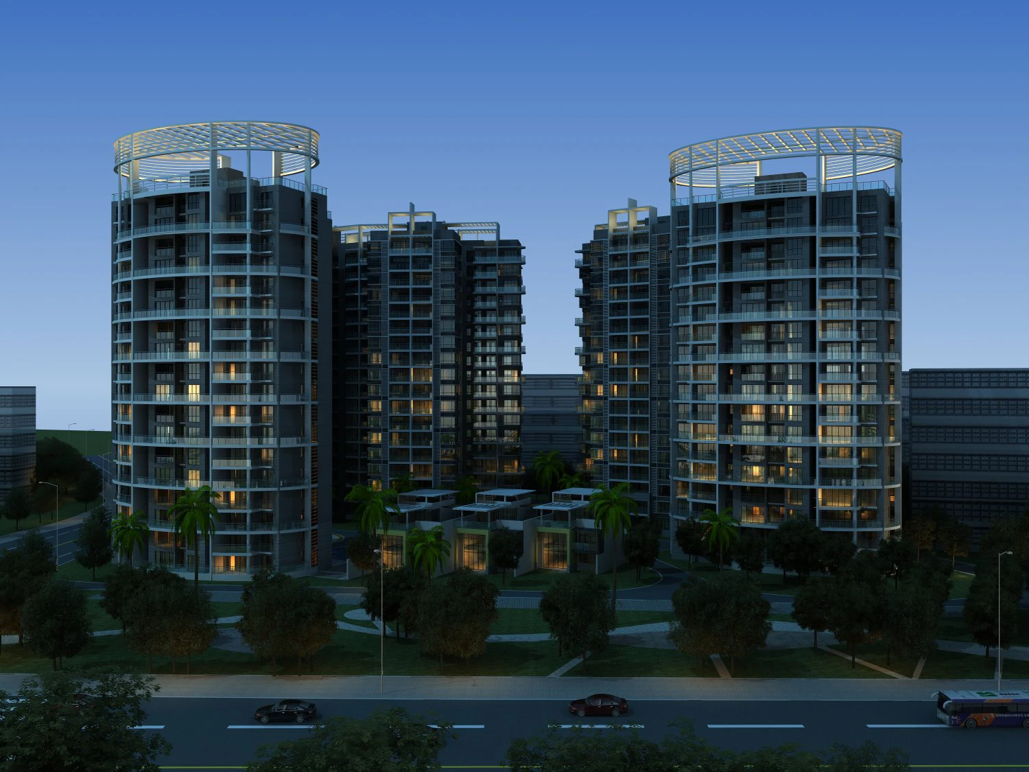 architecture 590 3D Model .c4d .max .obj .3ds .fbx .stl .blend 