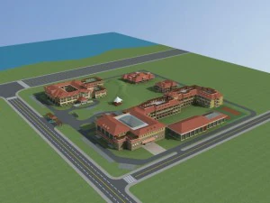 architecture 592 3D Model