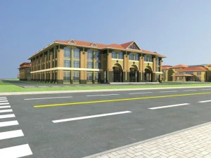 architecture 592 3D Model