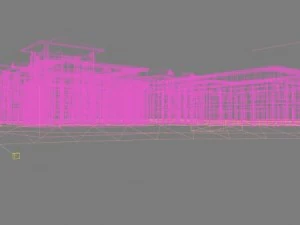 architecture 592 3D Model