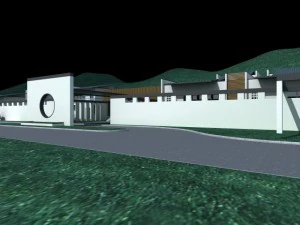 architecture 593 3D Model
