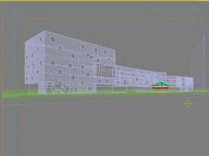 architecture 594 3D Model