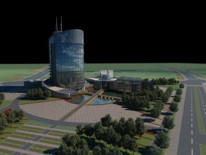 architecture 595 3D Model