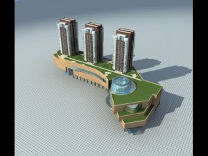 architecture 597 3D Model