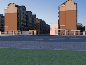 architecture 600 Modèle 3D