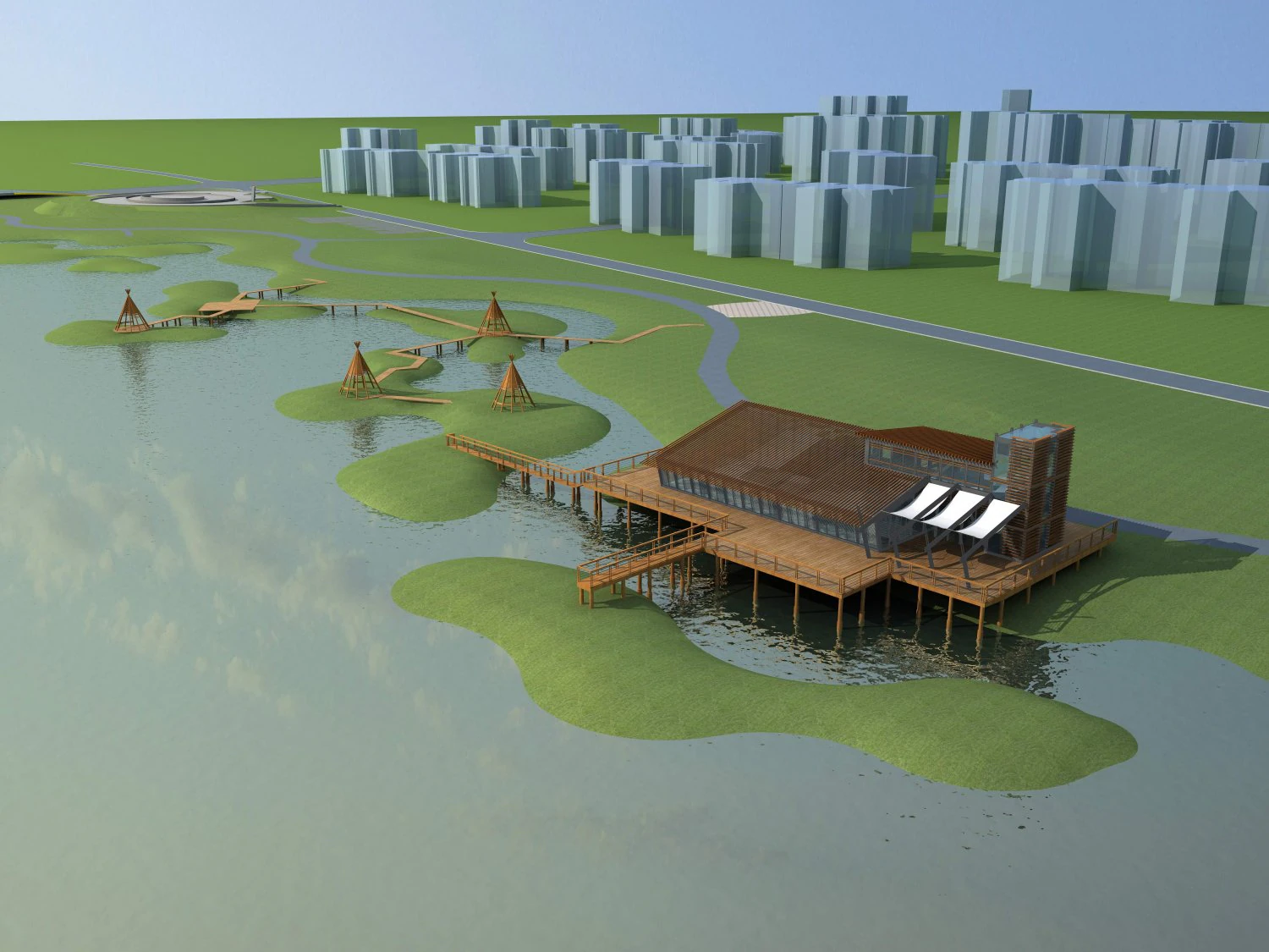 architecture 601 3D Model .c4d .max .obj .3ds .fbx .stl .blend 