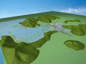 architecture 604 3D Model