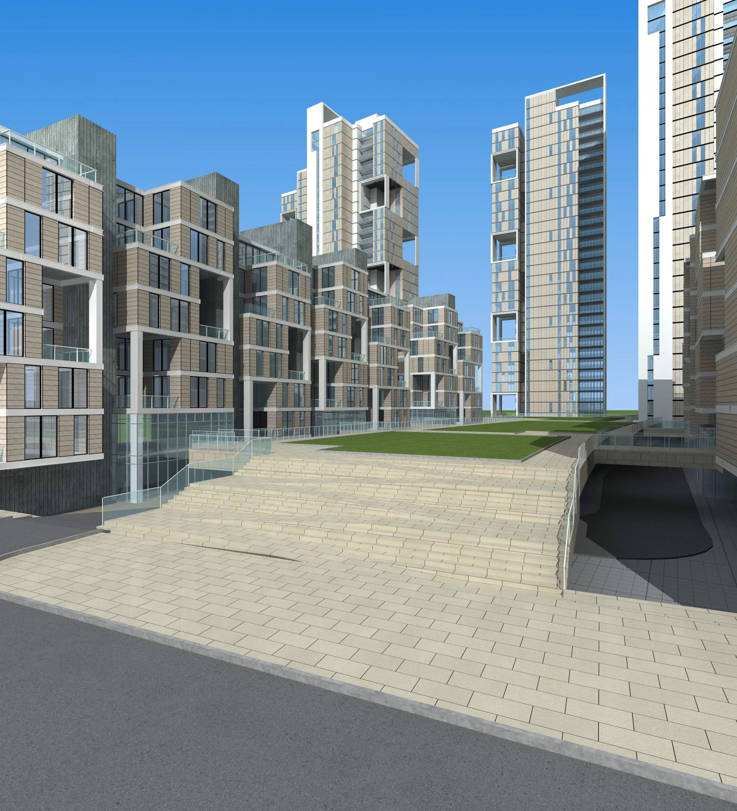 architecture 605 3D Model .c4d .max .obj .3ds .fbx .stl .blend 