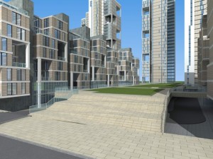 architecture 605 3D 模型