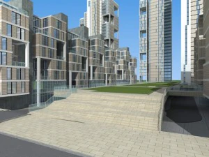 architecture 605 3D Model