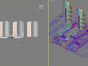 architecture 605 3D Model