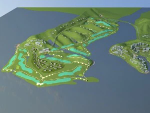 architecture 608 3D Model