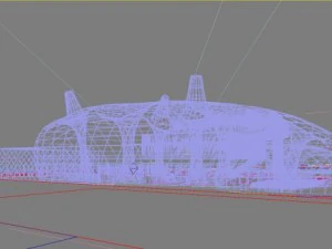 architecture 612 3D Model