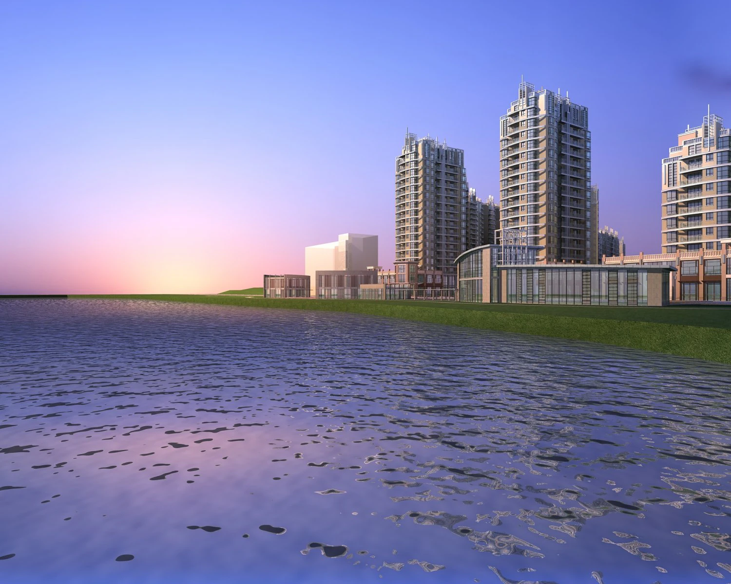 architecture 613 3D Model .c4d .max .obj .3ds .fbx .stl .blend 