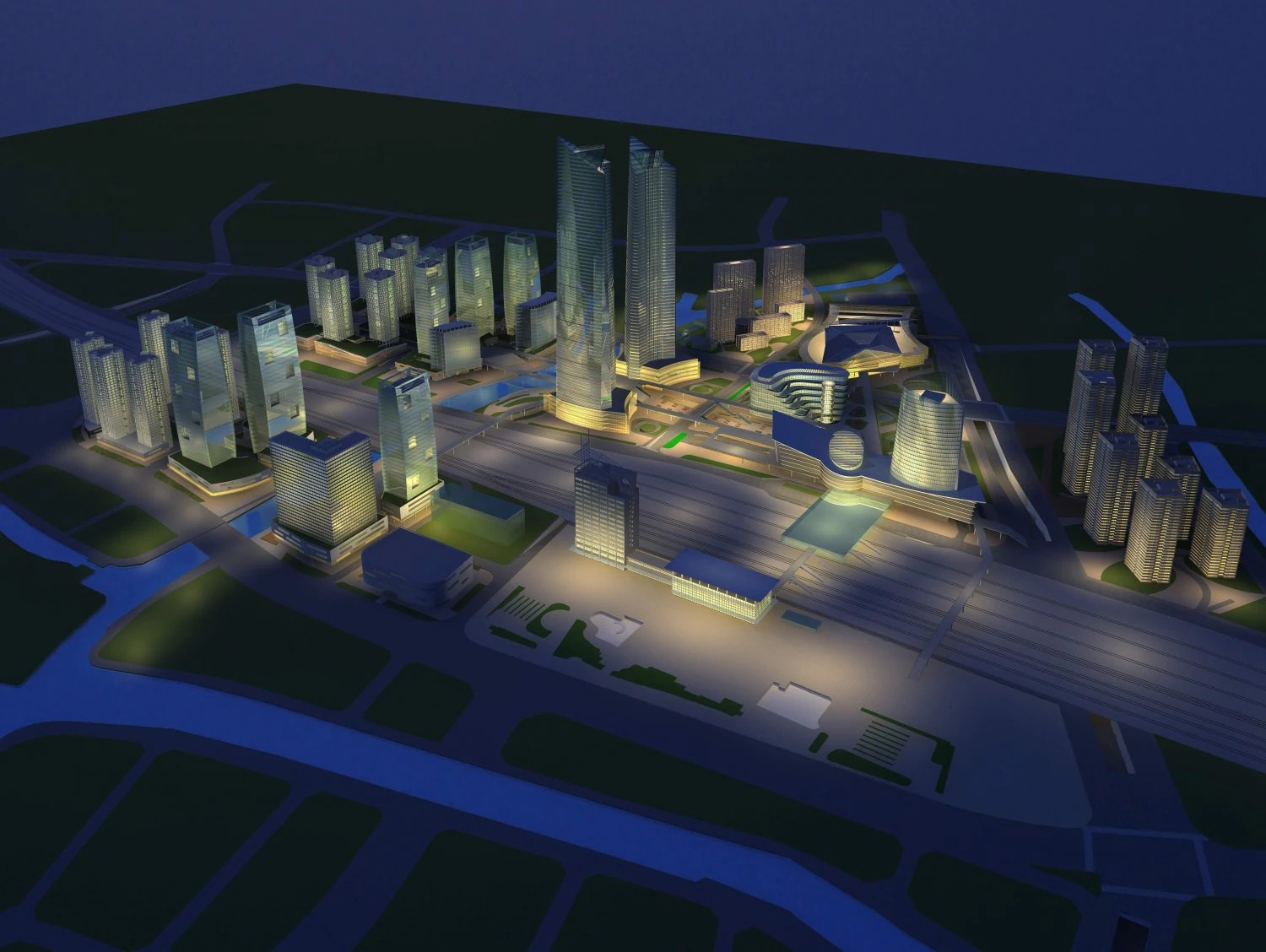 architecture 614 3D Model .c4d .max .obj .3ds .fbx .stl .blend 