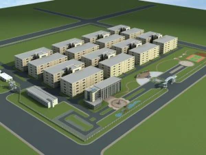 architecture 616 3D Model
