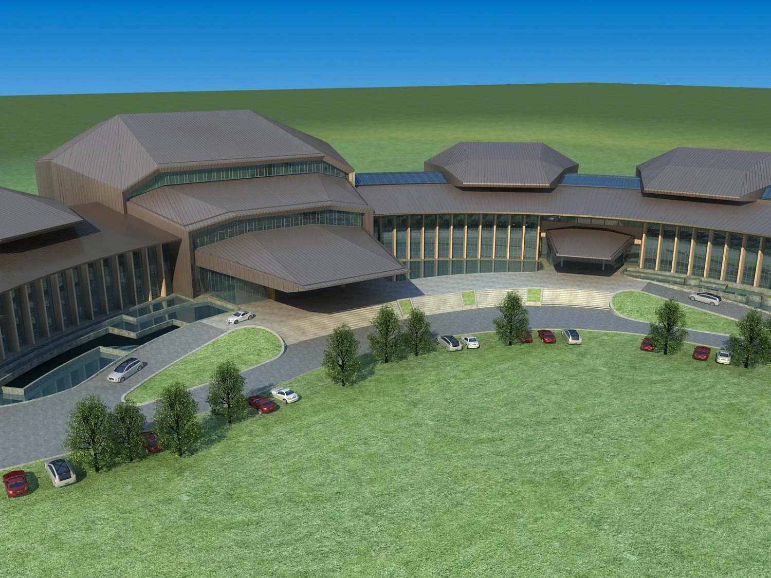 architecture 617 3D Model .c4d .max .obj .3ds .fbx .stl .blend 