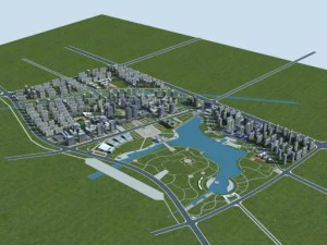 architecture 622 3D Model