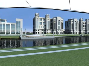 建筑 623 3D 模型