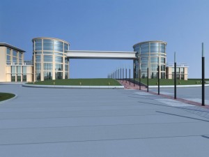 architecture 623 3D 模型