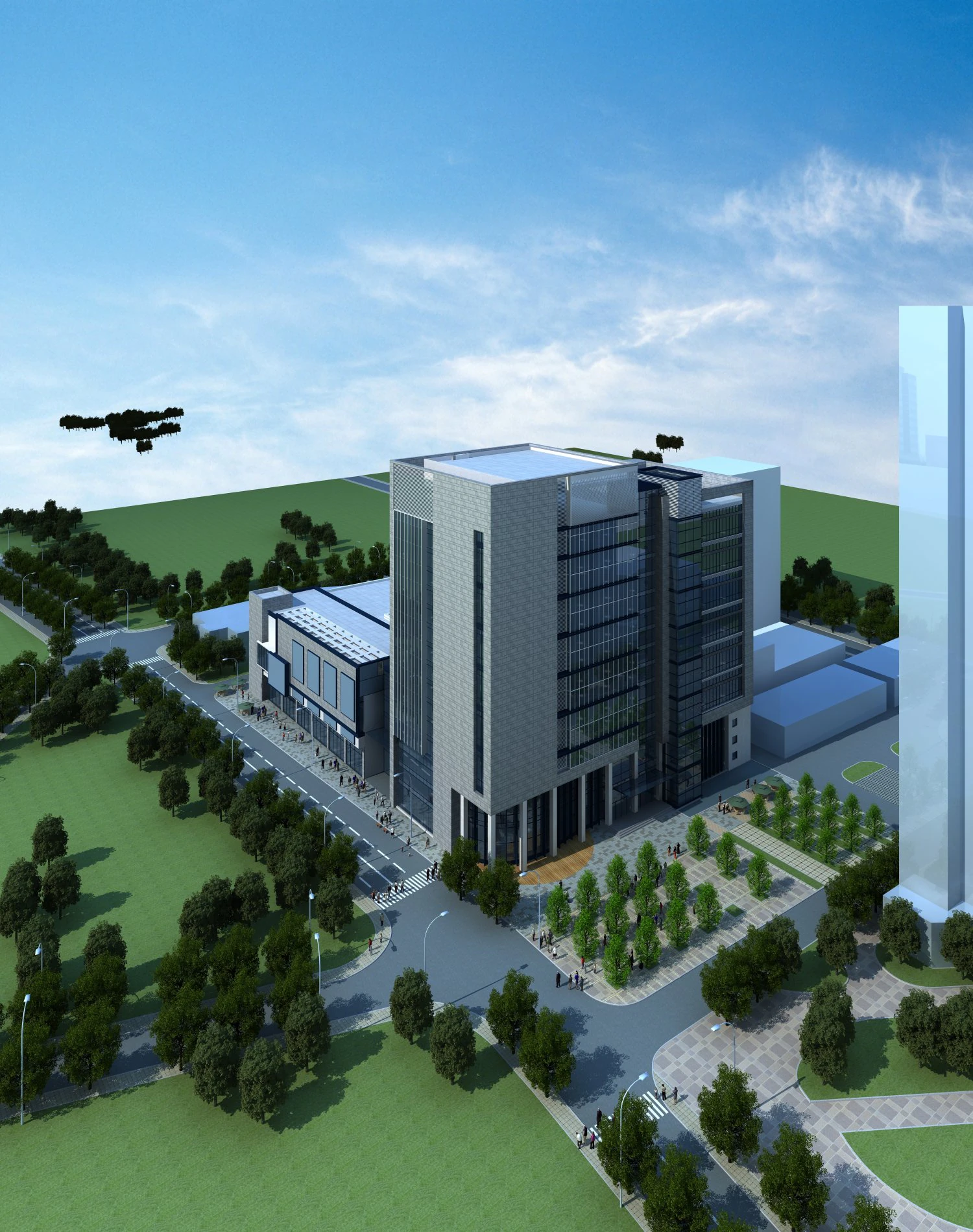 architecture 625 3D Model .c4d .max .obj .3ds .fbx .stl .blend 