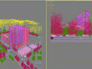 architecture 625 3D Model
