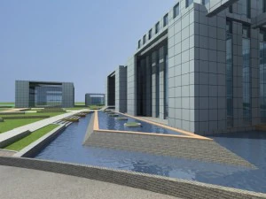 architecture 627 3D Model