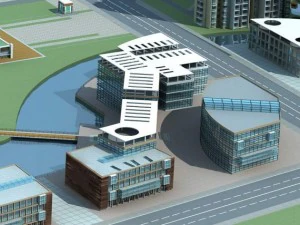 architecture 628 3D Model