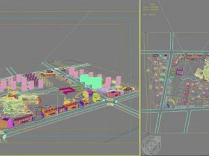 architecture 628 3D Model