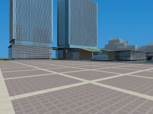 architecture 630 3D Model