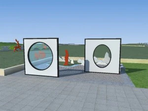 architecture 632 3D Model