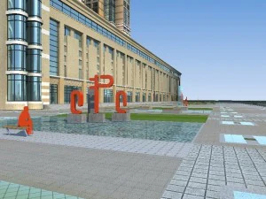 architecture 632 3D Model
