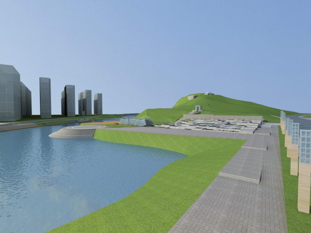architecture 633 3D Model .c4d .max .obj .3ds .fbx .stl .blend 