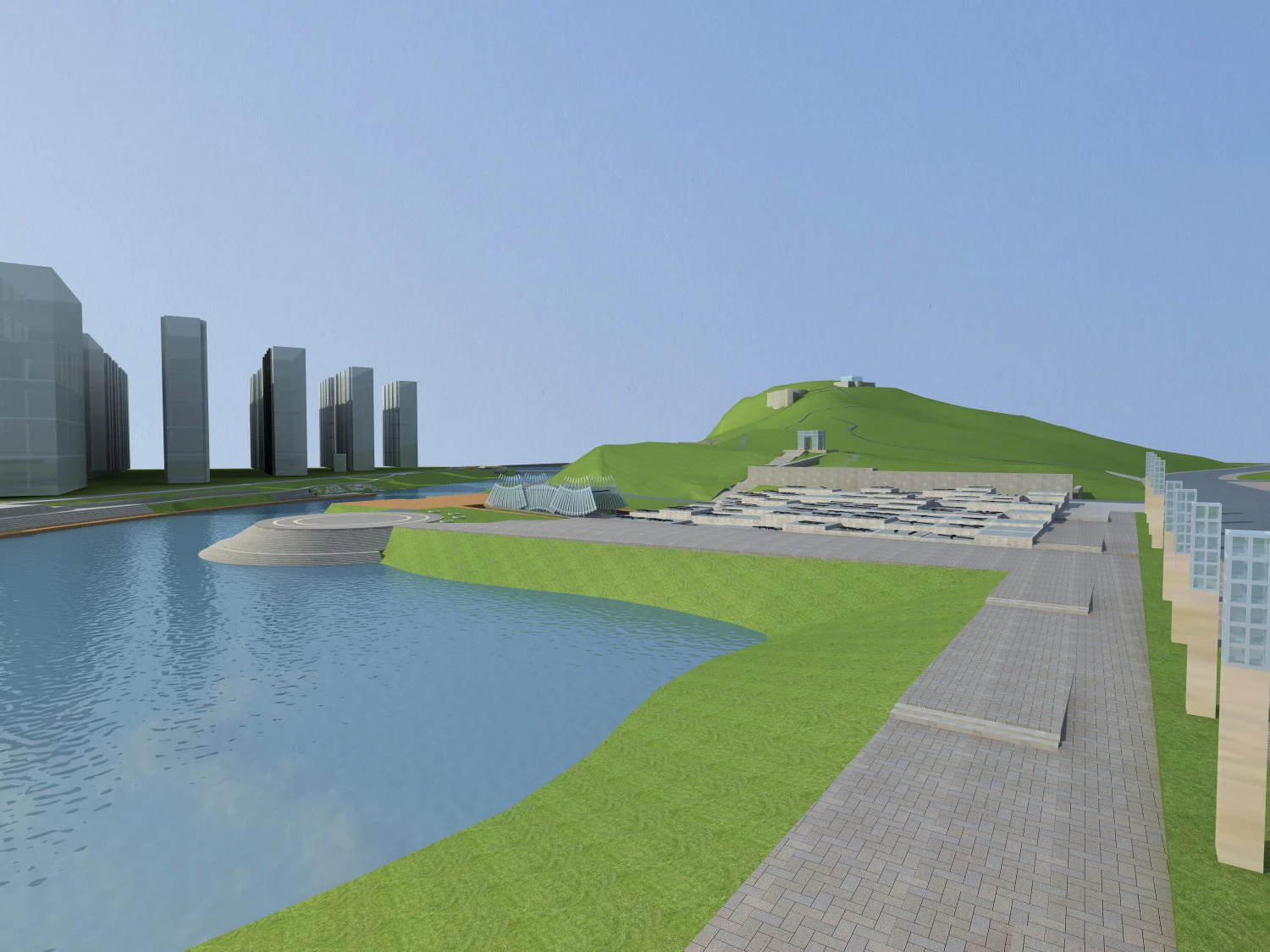 architecture 633 3D Model .c4d .max .obj .3ds .fbx .stl .blend 