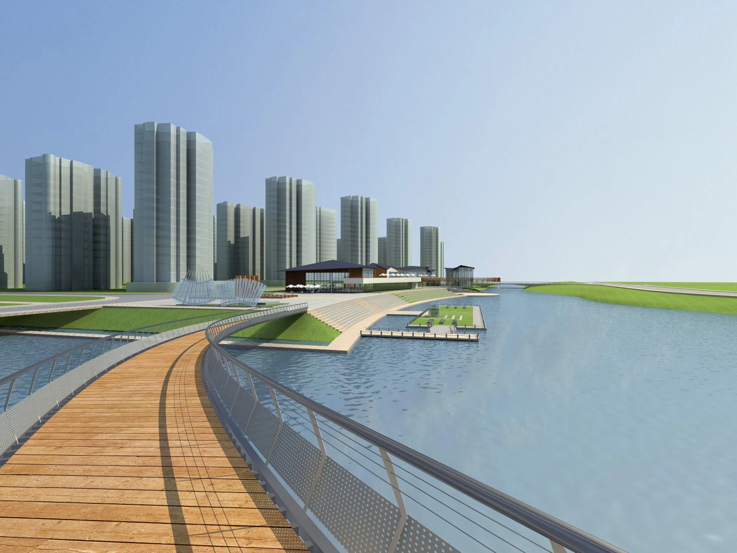 architecture 637 3D Model .c4d .max .obj .3ds .fbx .stl .blend 