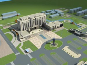 建筑 643 3D 模型