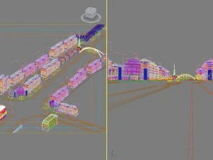 architecture 644 3D Model