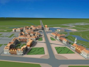 architecture 645 3D Model