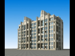 architecture 646 3Dモデル