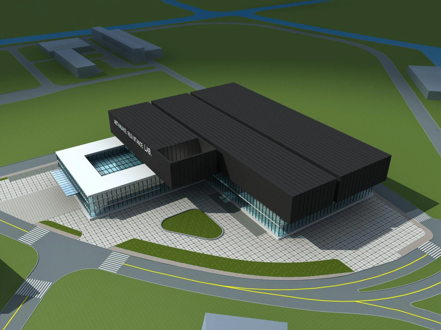architecture 647 3D Model .c4d .max .obj .3ds .fbx .stl .blend 
