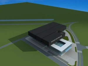 architecture 647 3D Model