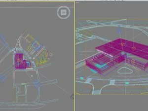 architecture 647 3D Model