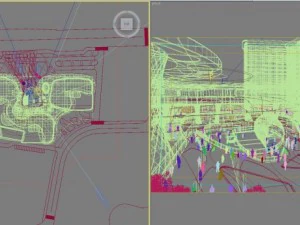 architecture 652 3D Model