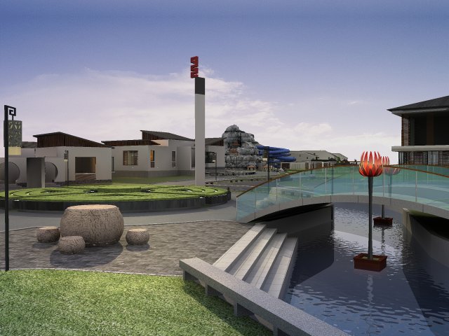architecture 654 Model 3D .c4d .max .obj .3ds .fbx .stl .blend