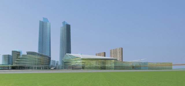 architecture 657 Model 3D .c4d .max .obj .3ds .fbx .stl .blend