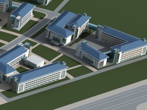 architecture 664 3D Model