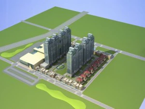 architecture 665 3D Model