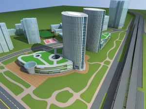 architecture 666 3Dモデル