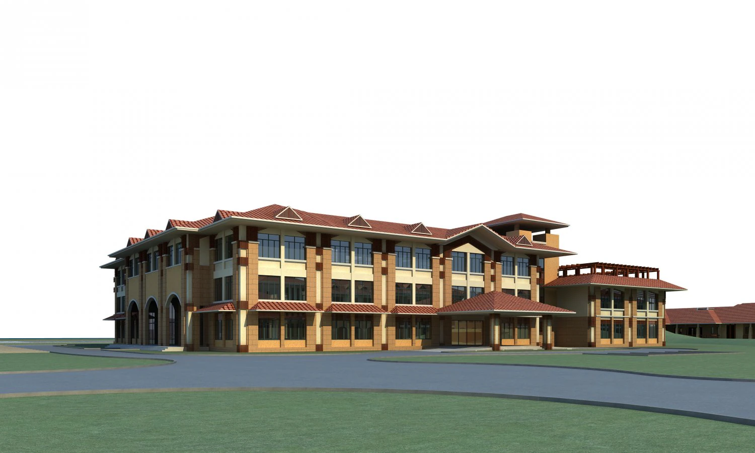 architecture 667 3D Model .c4d .max .obj .3ds .fbx .stl .blend 
